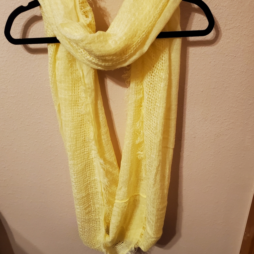 Cheery Yellow Infinity Scarf - Picture 4 of 4